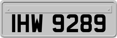 IHW9289
