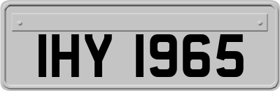 IHY1965