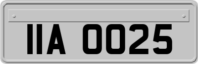 IIA0025