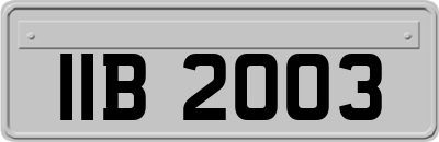 IIB2003