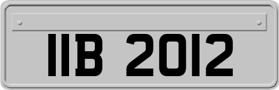 IIB2012