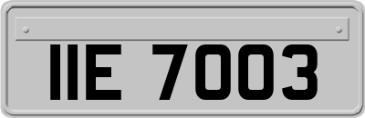 IIE7003