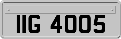 IIG4005