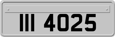 III4025