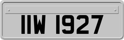 IIW1927