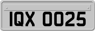 IQX0025