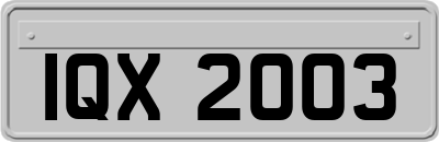 IQX2003