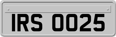 IRS0025