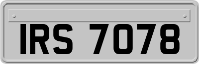 IRS7078