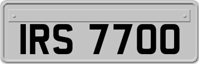 IRS7700