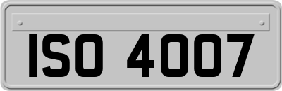 ISO4007