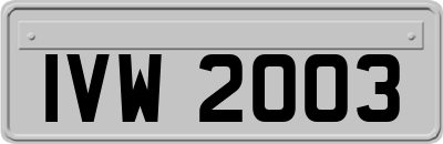 IVW2003
