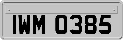IWM0385
