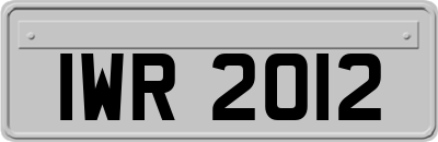 IWR2012