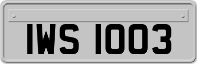 IWS1003