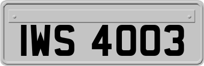 IWS4003