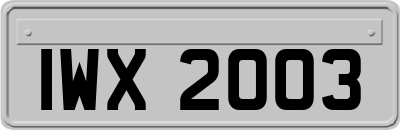 IWX2003
