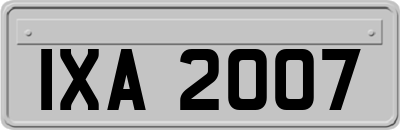 IXA2007