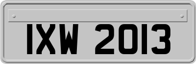 IXW2013