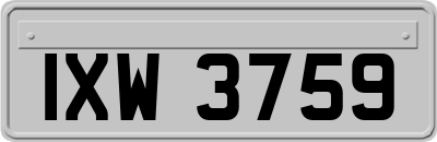 IXW3759