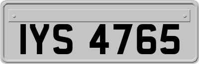 IYS4765
