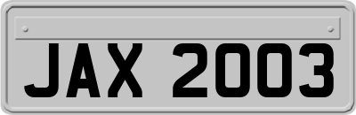 JAX2003