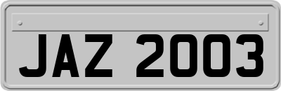 JAZ2003