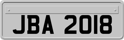 JBA2018