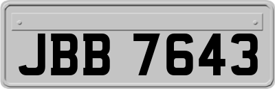 JBB7643