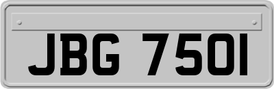JBG7501