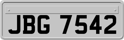 JBG7542