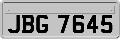 JBG7645