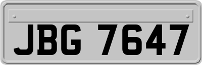 JBG7647