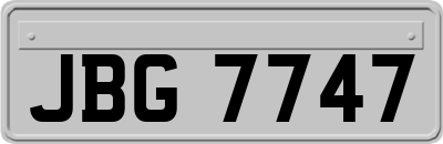 JBG7747