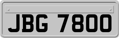 JBG7800
