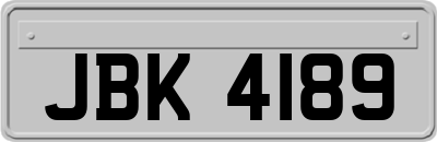 JBK4189
