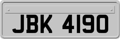 JBK4190