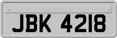 JBK4218