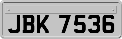 JBK7536