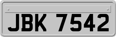 JBK7542