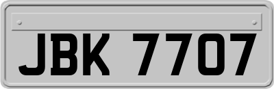 JBK7707