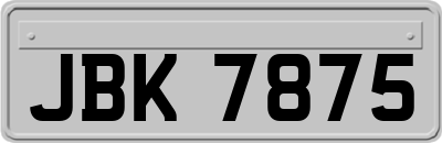 JBK7875