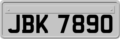 JBK7890