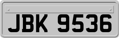 JBK9536