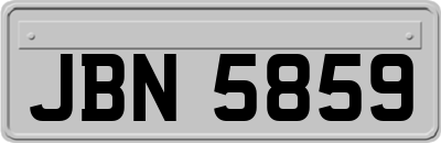 JBN5859