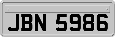 JBN5986