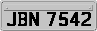 JBN7542