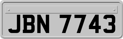 JBN7743