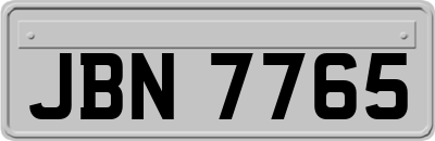 JBN7765