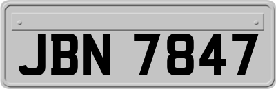 JBN7847